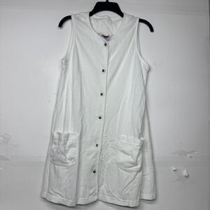 Vintage Woman’s under the sun white cover-up Size Large